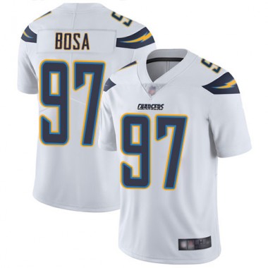 Los Angeles Chargers NFL Football Joey Bosa White Jersey Youth Limited  #97 Road Vapor Untouchable